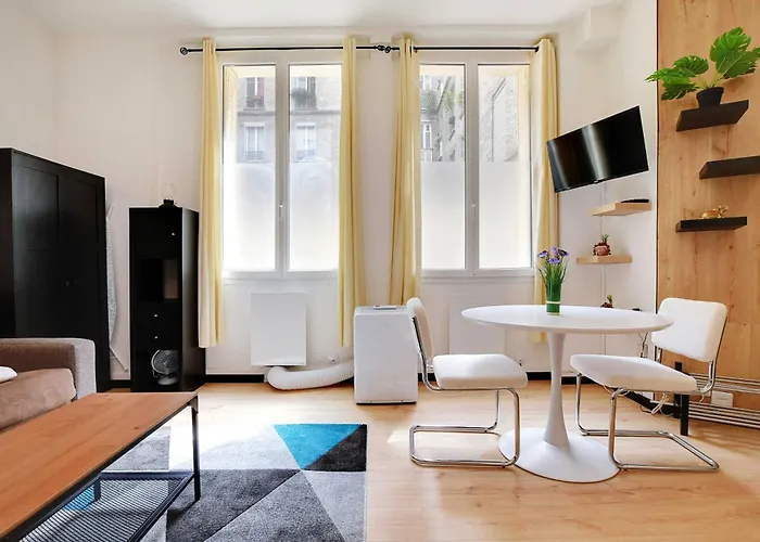 Apartament Peaceful - 2p - Buttes-chaumont With Ac *