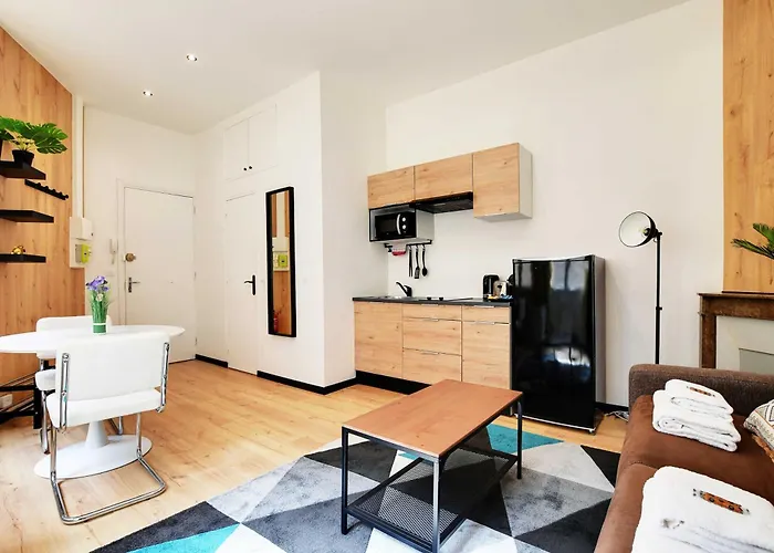 Peaceful - 2p - Buttes-chaumont With Ac Apartament