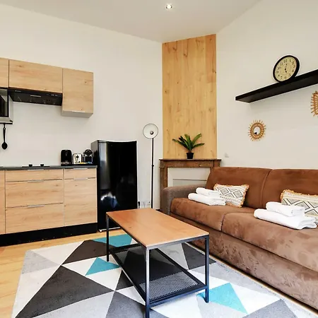 Peaceful - 2p - Buttes-chaumont With Ac Apartamento París